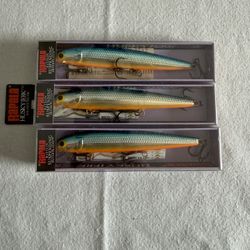 ** Rapala HJ-12 SB ** Lot of 3