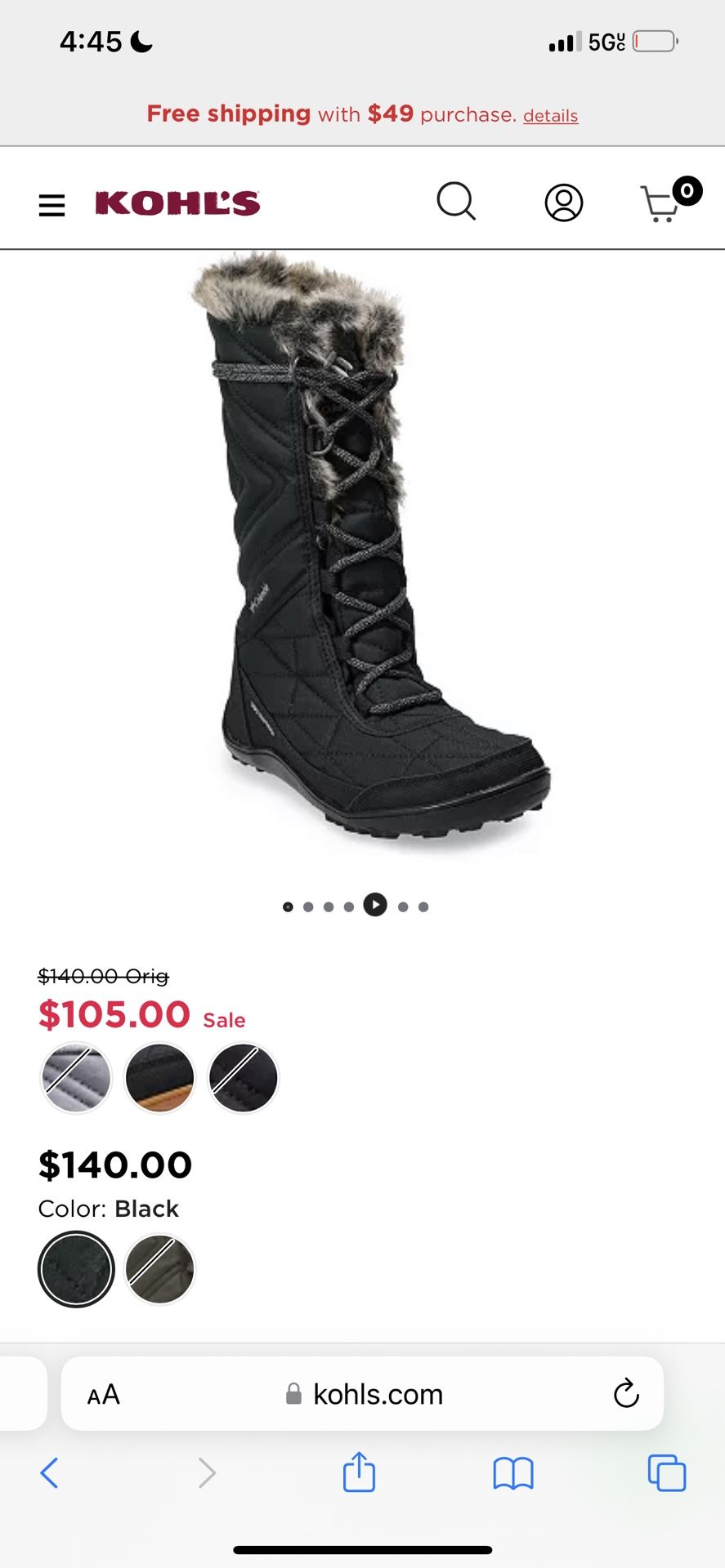 Columbia Snow Boots/winter ( brand New) 