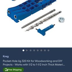 Kreg Pocket Hole Jig 320 Kit