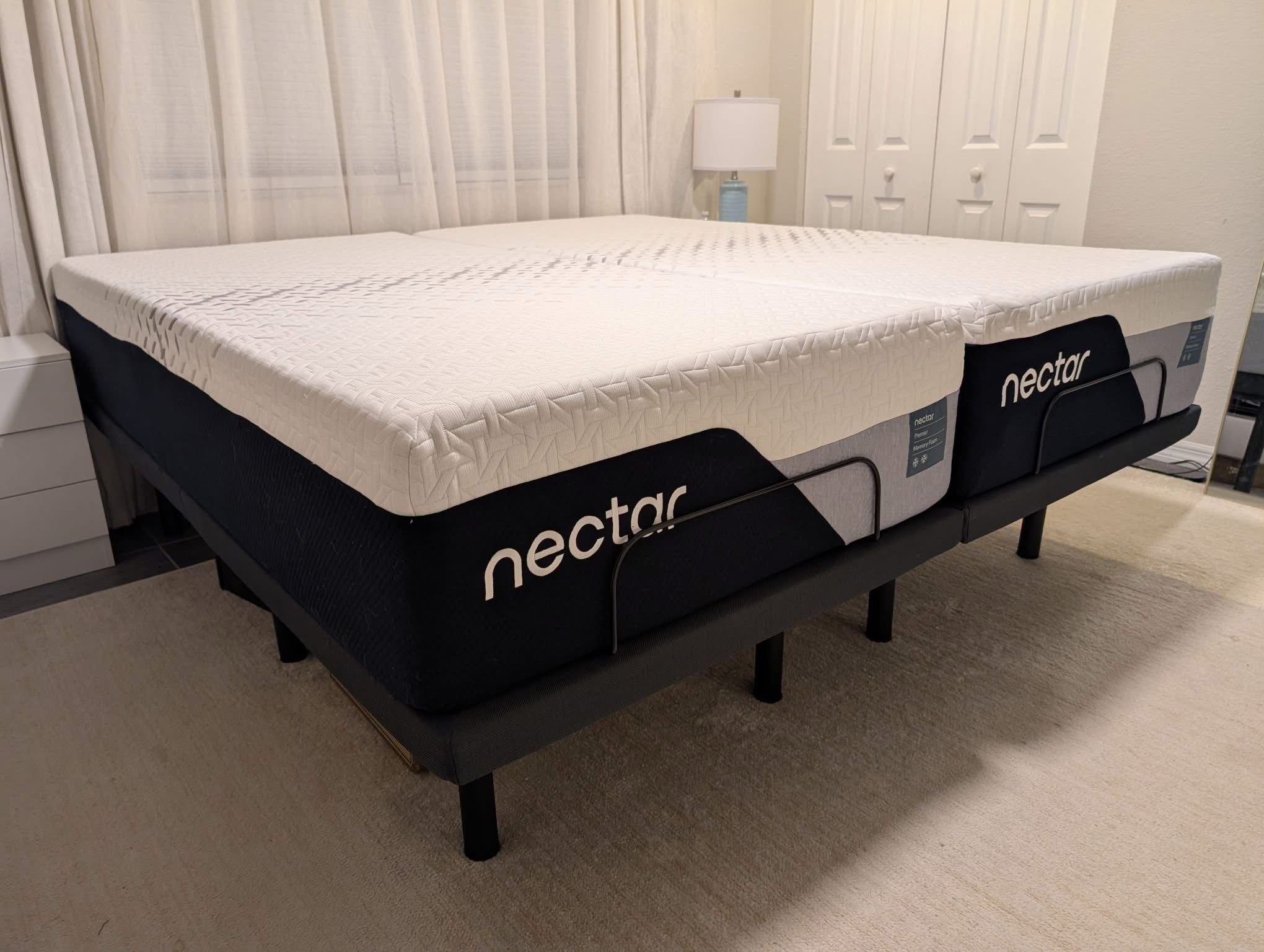 🛏️ SPLIT KING nectar Premier Mattress - Like New