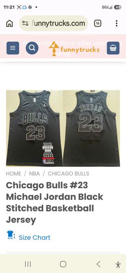 Jordan Special Edition Trophy/MVP Lights Out Bulls Jersey Brand New  Lg/XL/ 3XL / 5XL