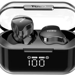 New Crystal Buds Bluetooth 5.3 True Wireless Stereo Earbuds IPX8 Waterproo