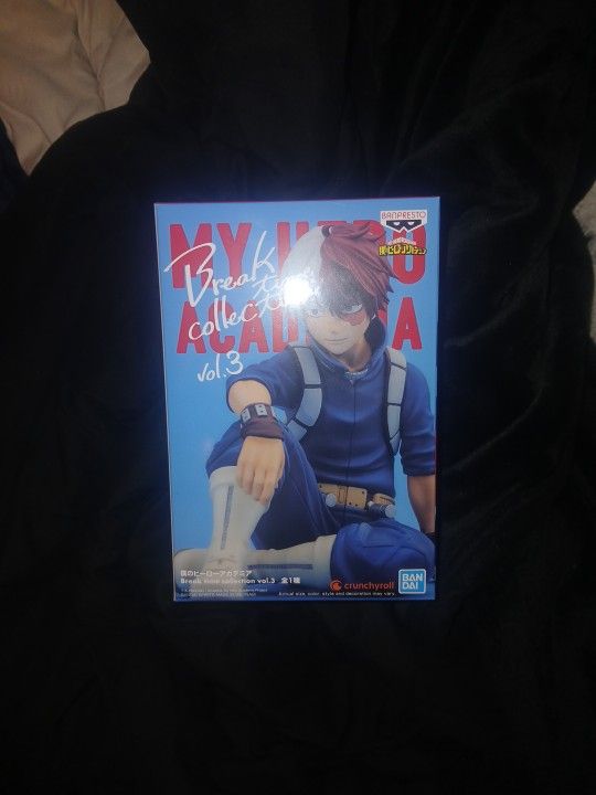 My Hero Academia Todoroki Break Time Figure CIB