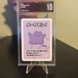 Pokemon 2019 Ditto Old Maid Top Shelf 10