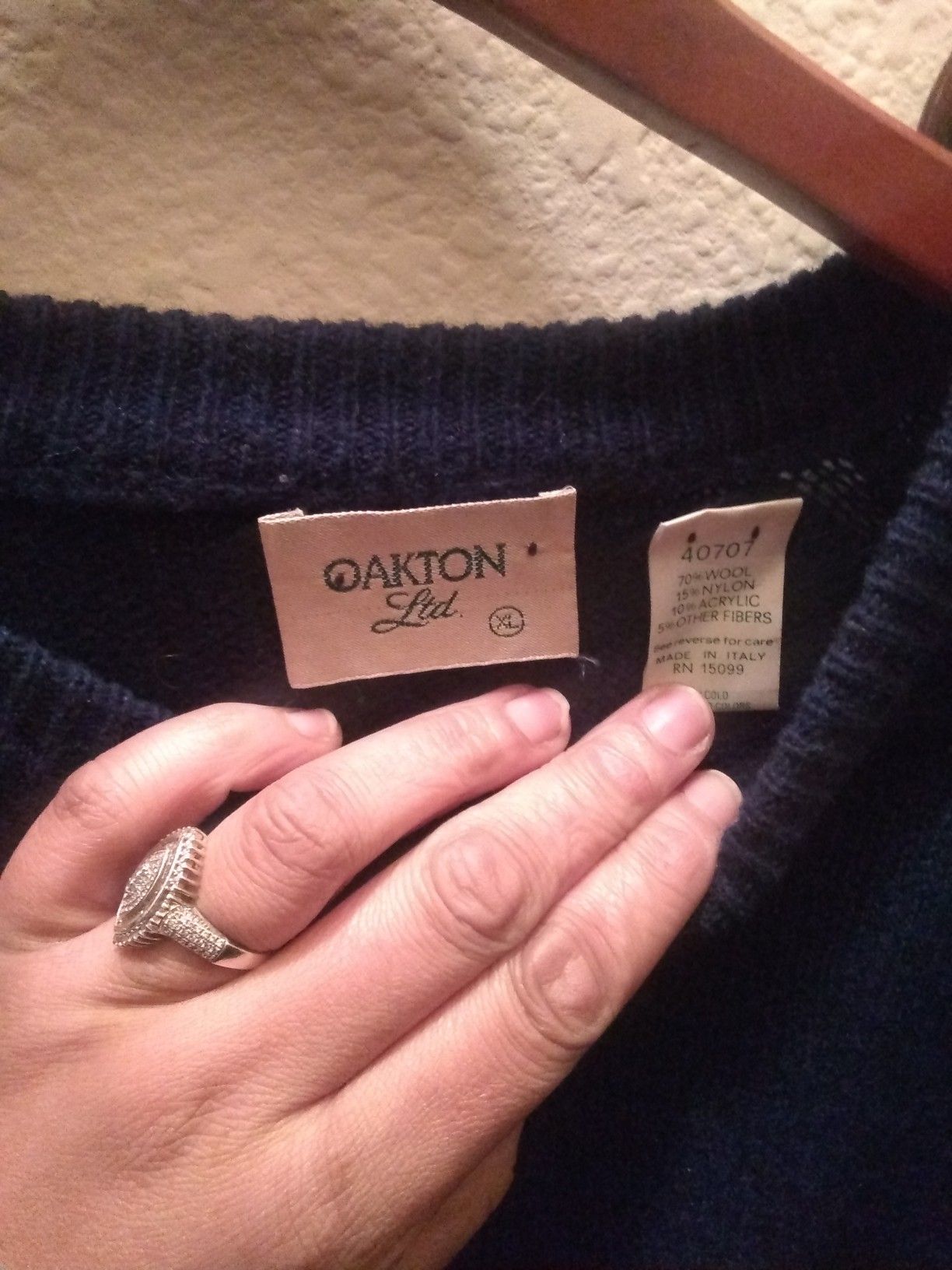 Cozy warm winter sweater