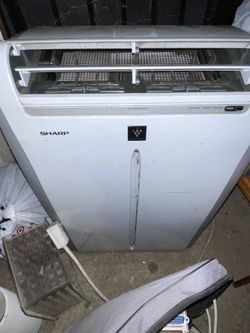 Sharp 10,000 Btu Portable Ac Air Conditioner W/remote