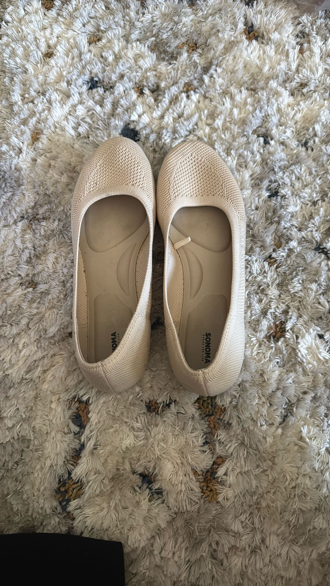 Beige Flats