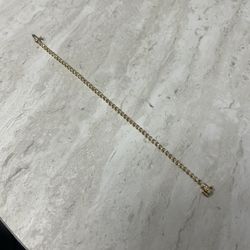 14kt Yellow Good 1.74 CT Diamond Tennis Bracelet