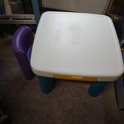 Vintage Little Tikes Table And Chair