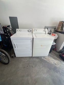 Kenmore Whirlpool Top Load Washer + GE Gas Dryer – Excellent Working Condition