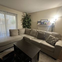 Sectional L-shaped Couch 