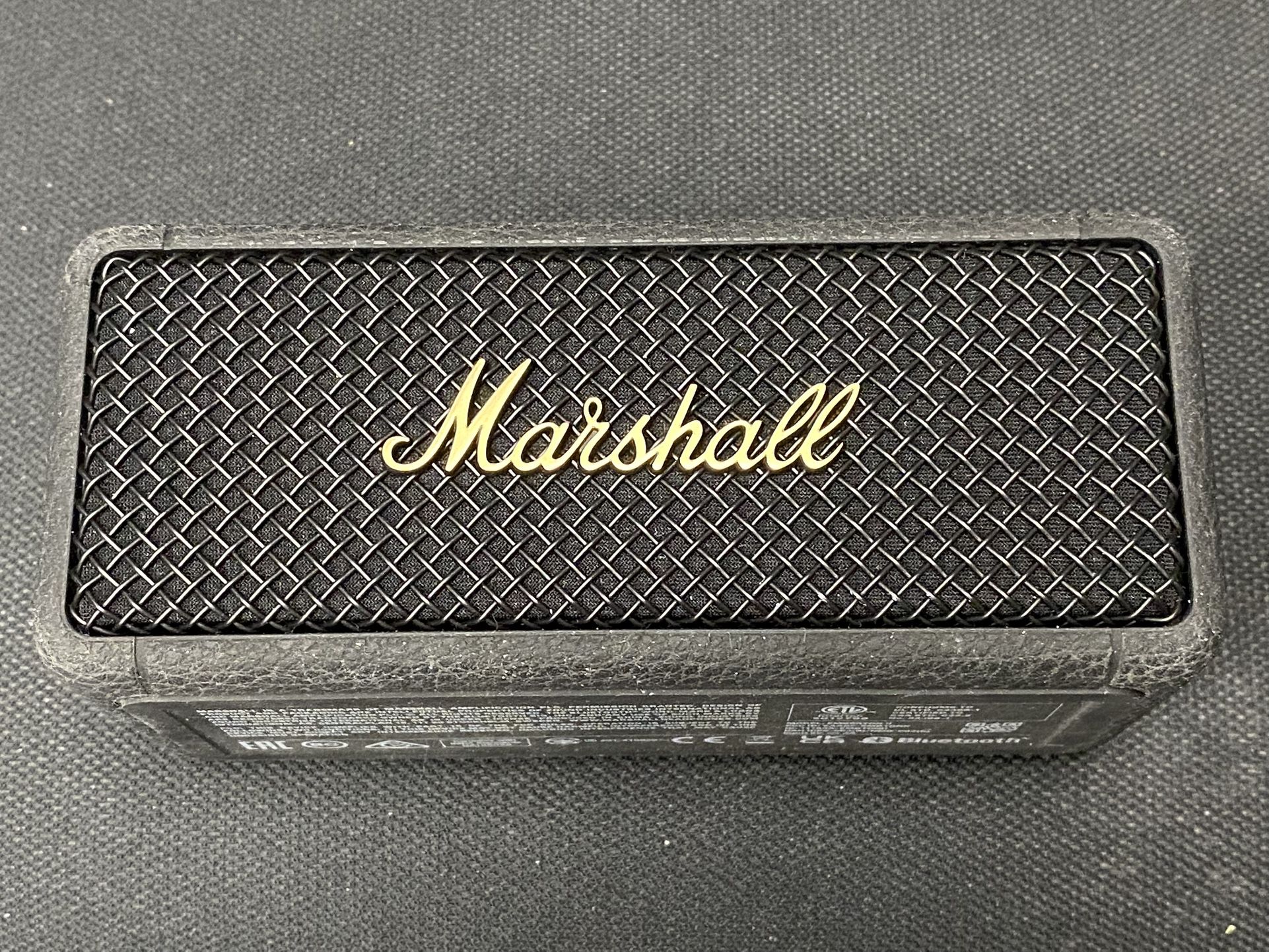 Marshall Emberton II 2 Portable Wireless Bluetooth Speaker