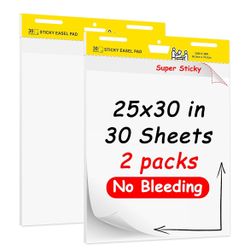 Super Sticky Easel Pad,25 in x 30 in