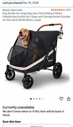 Dog Stroller Large