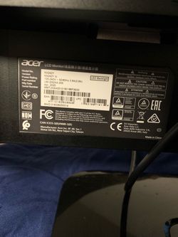 Acer KA242Y LCD Monitor