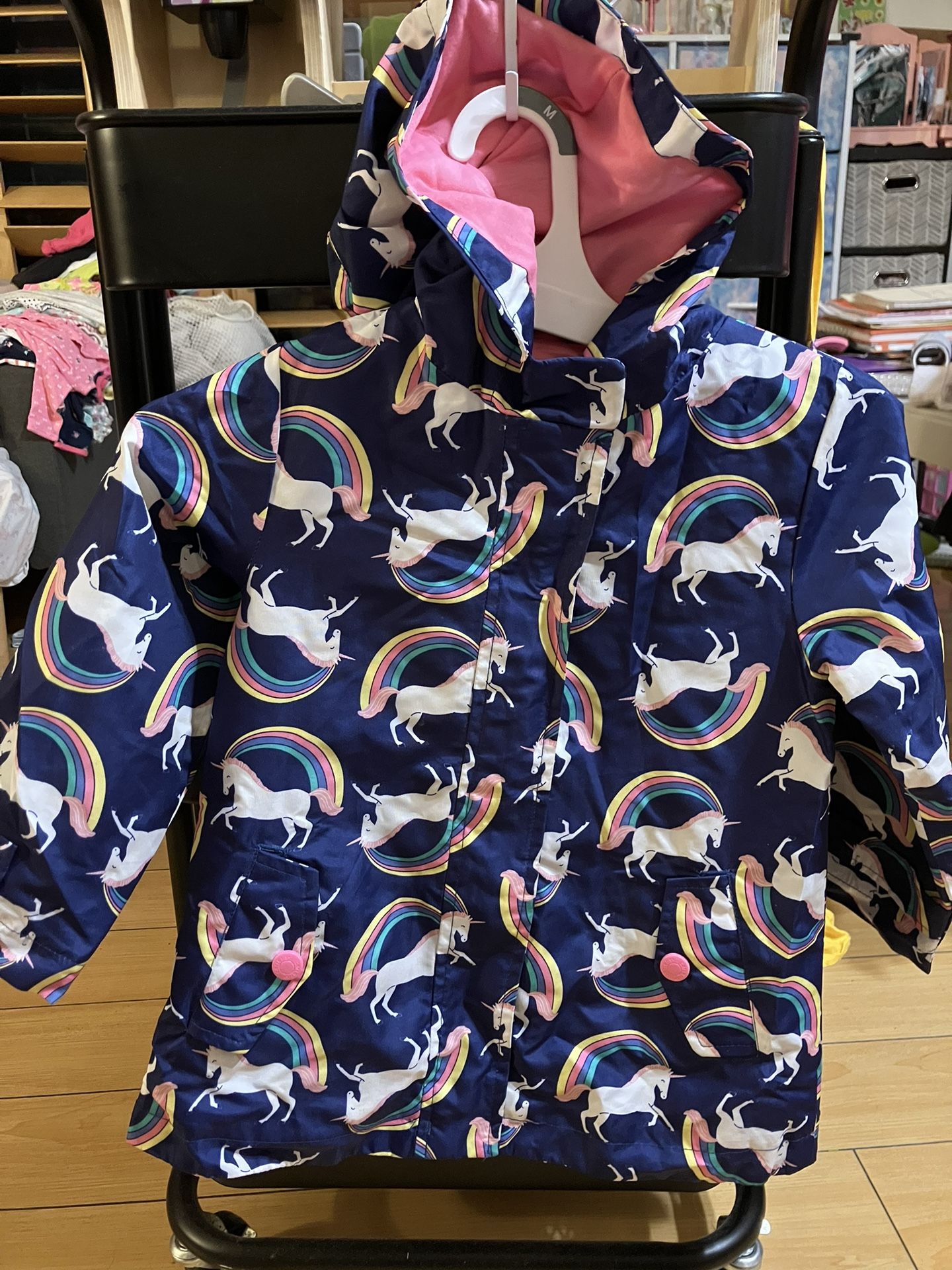 Rainbow Unicorn Raincoat