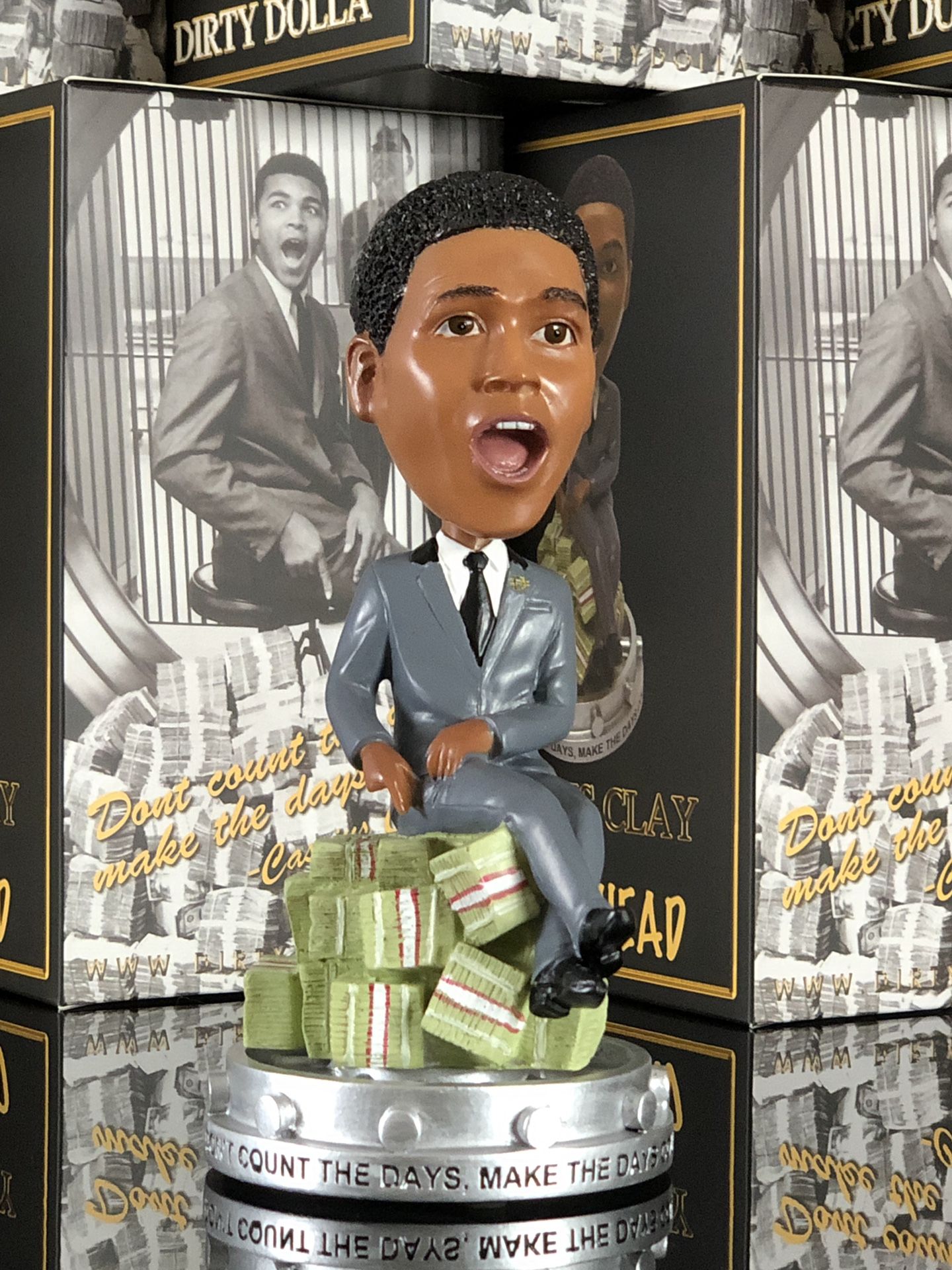 Cassius Clay (Muhammad Ali) bobblehead