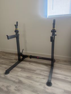 Adjustable weight rack