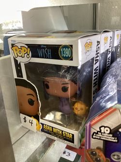 Funko Pop Disney Wish Asha with Star #1390