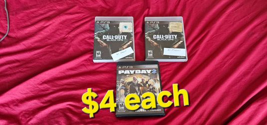 Sony PlayStation 3 ps3 games $4 each