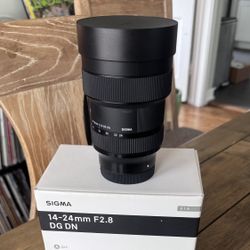 Sigma 14-24mm f/2.8 DG DN Art lens
