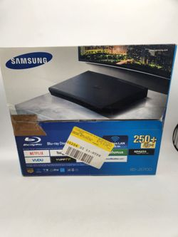 NEW SEALED Samsung BD-J5700 Smart Curved Blu-ray Player Wi-Fi 1080p Streaming