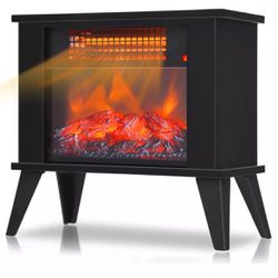 New 14” Mini Heater With Realistic Flames 