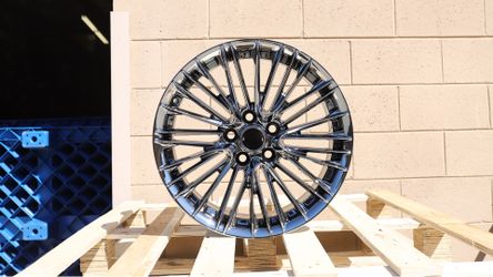 NEW SET LEXUS F SPORT STYLE BLACK CHROME WHEELS 18 INCH 19 INCH 20 INCH WHEELS RIMS