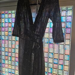 Funky Snakeskin Robe Dress 🐍 👗 