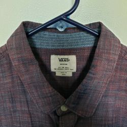 Vans Short Sleeve Button Up