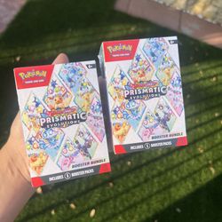 Prismatic Evolution Booster Bundle