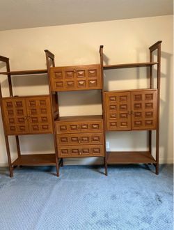 Modular cabinets and shelves
