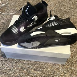 Retro Jordan 4 White Thunder
