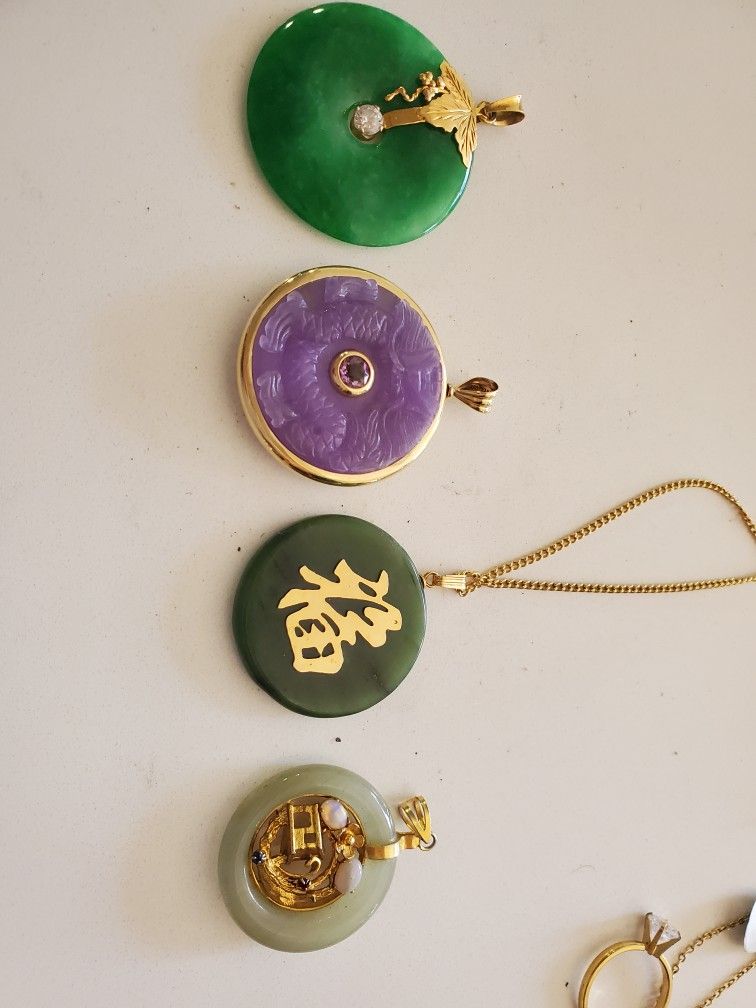 Jade Pendents 