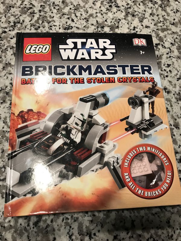 Lego Star Wars Brickmaster Book Set Battle For The Stolen Crystals