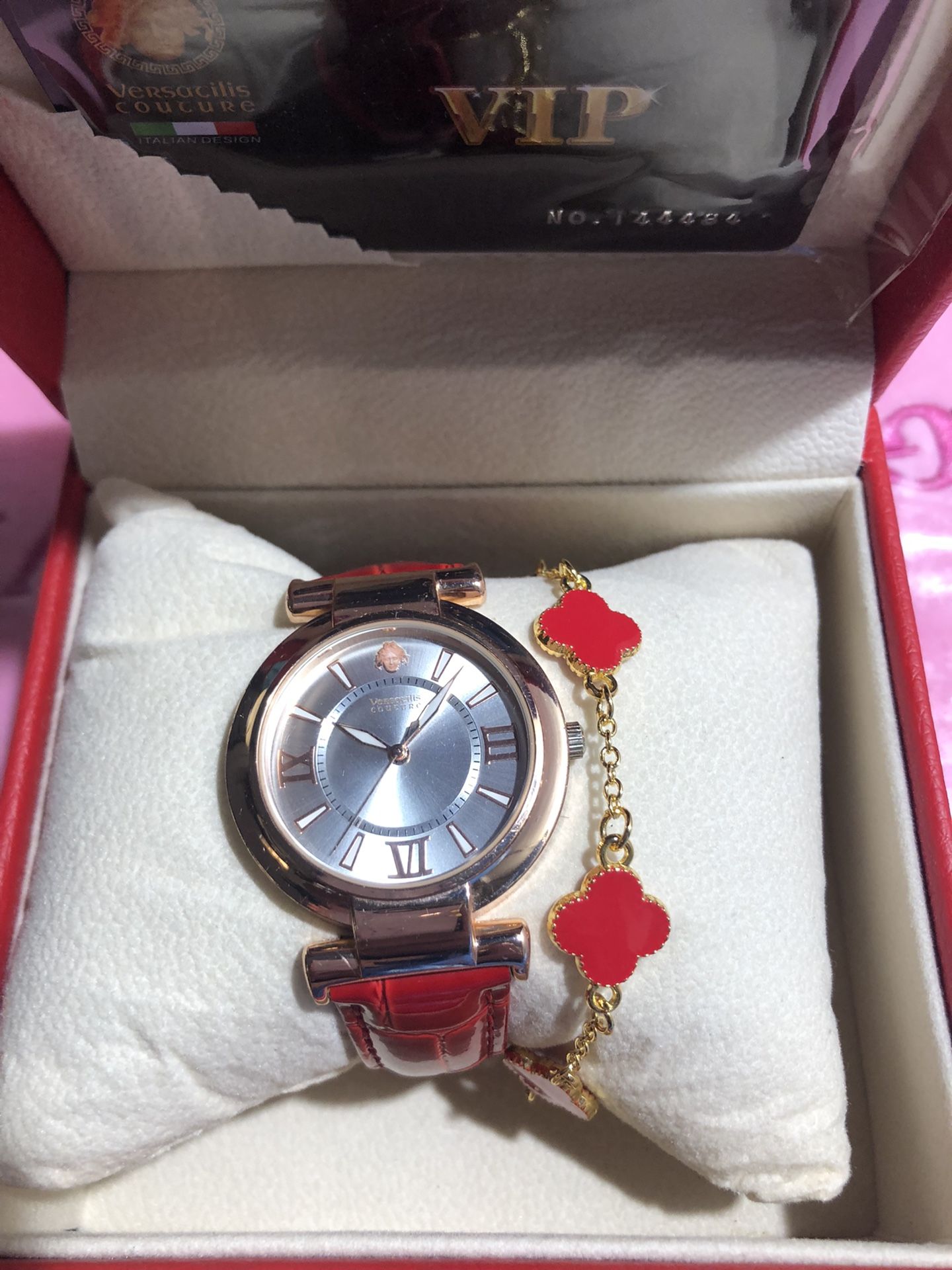 Versatilis Couture Watch And Vca Bracelet for Sale in Springfield