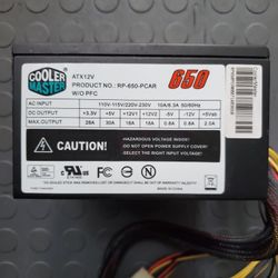 New Cooler Master Power Supply 