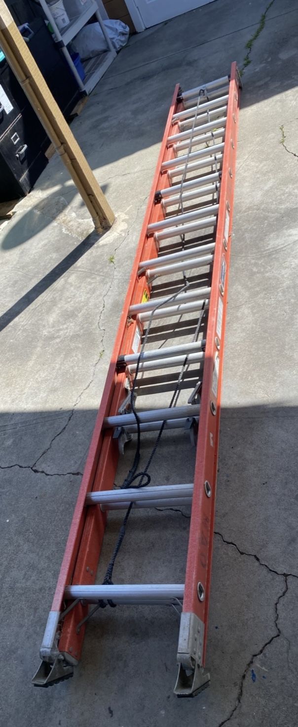 24’ Fiberglass Extension Ladder