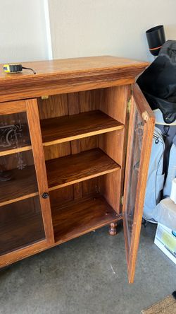 Wooden display case
