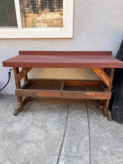 Solid Wood Work Table