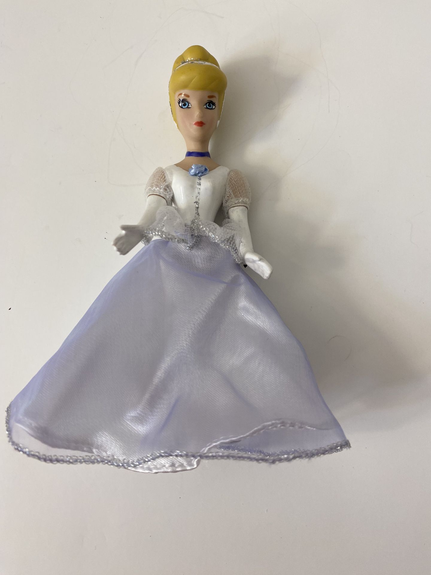 Disney Cinderella Porcelain Doll; 5 1/2” Tall