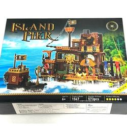Island Pier Plastic Building Blocks Pirate Age 6+ 573 pcs/grains