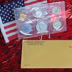 1964 Philadelphia P US Mint uncirculated Proof Set