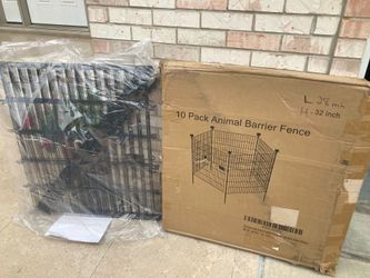 New 10 piece wired playpen
