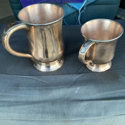 Two Early colonial ?? Cups