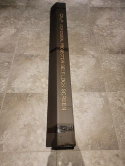 Self Lock Projector Screen