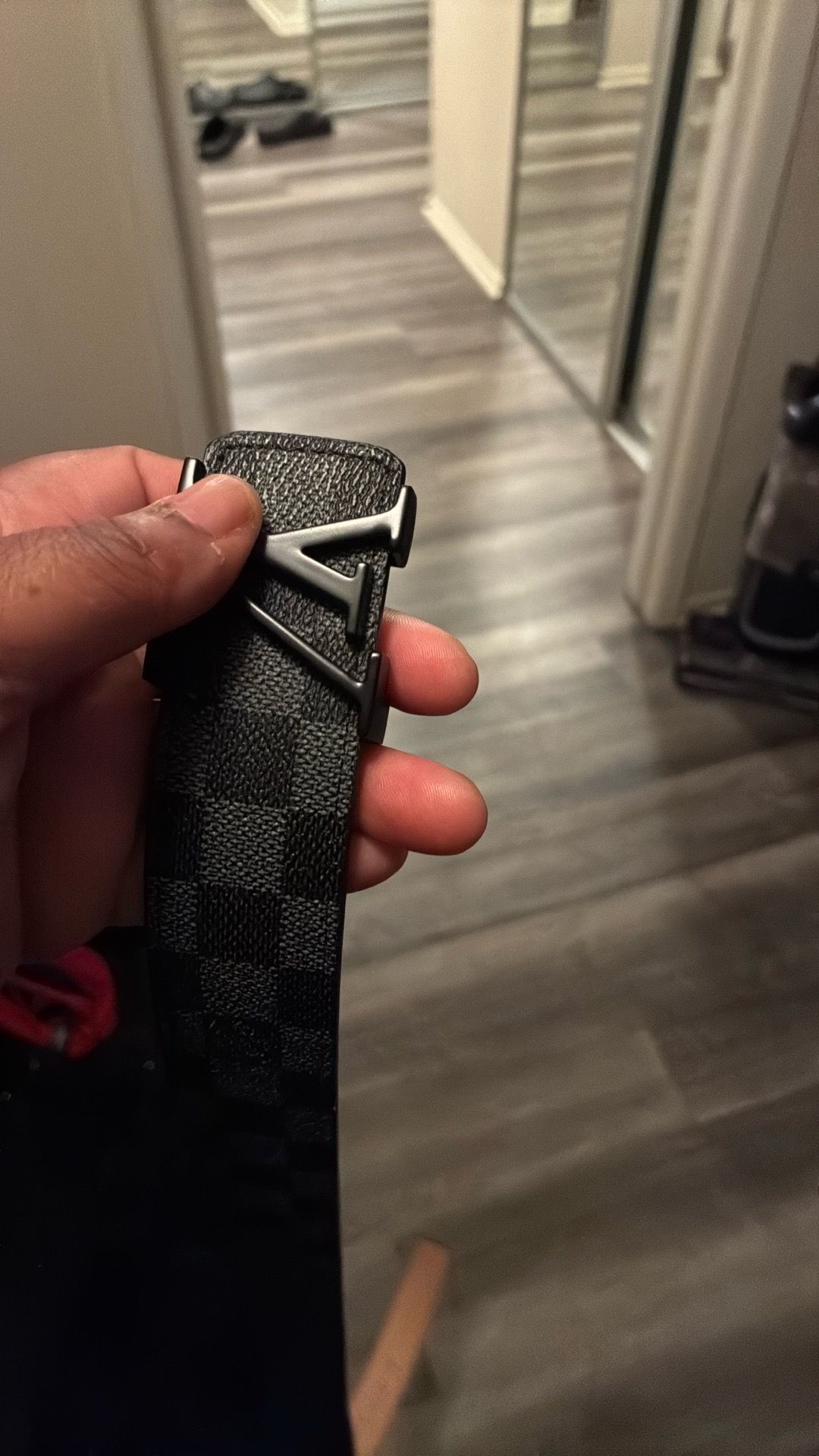 Belt and purse