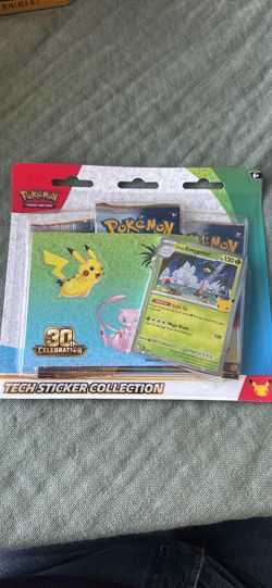 Pokemon 30th Celebration Tech Sticker Collection