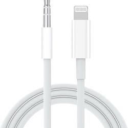 Aux Cord for iPhone,Apple MFi Certified Lightning to 3.5 mm AUX Cable for Car