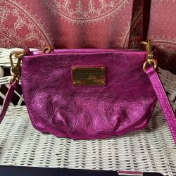 MADC BY MARC JACOBS METALLIC 100% Cow Leather Crossbody